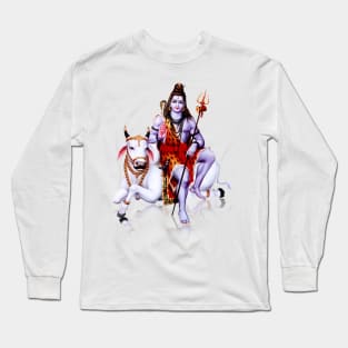 Blessing Of Shiv , lord shiva Long Sleeve T-Shirt